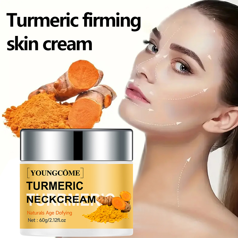 Turmeric - Увлажняющий крем для шеи с куркумой,