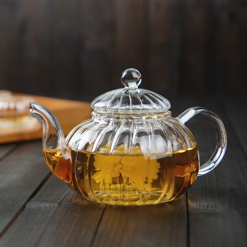 Чайник стеклянный в полоску, в – обзор и цена Herbal Tea