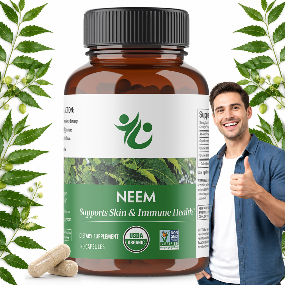 Капсулы из листьев нима - трав – обзор и цена Herbal Supplement