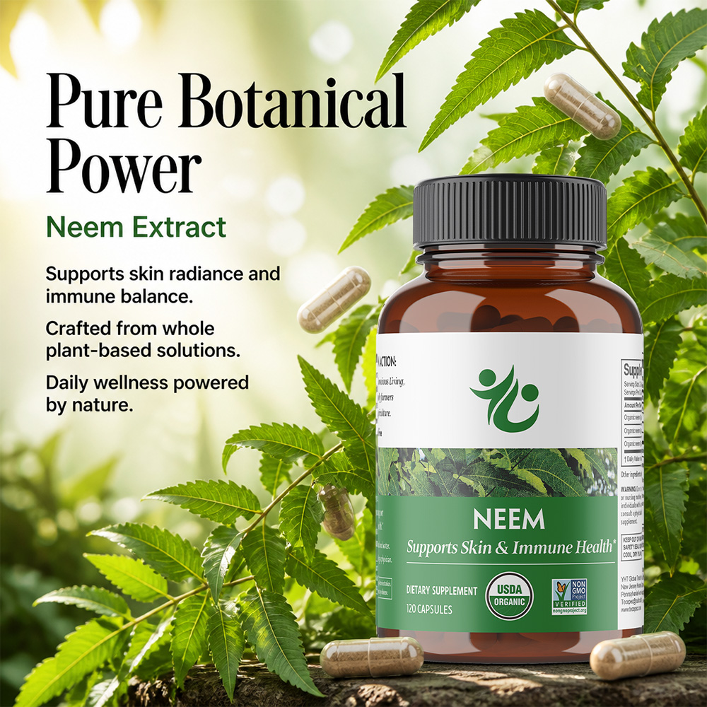 Капсулы из листьев нима - трав – обзор и цена Herbal Supplement
