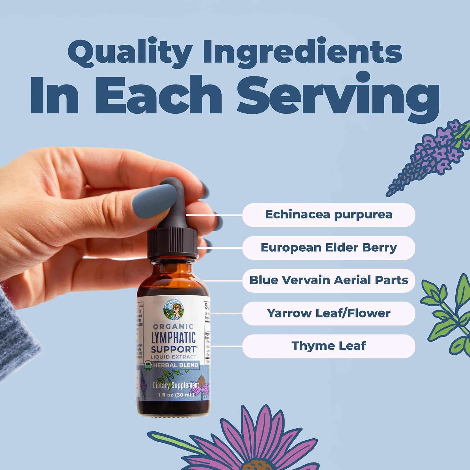 Органические жидкие капли для  – обзор и цена Echinacea