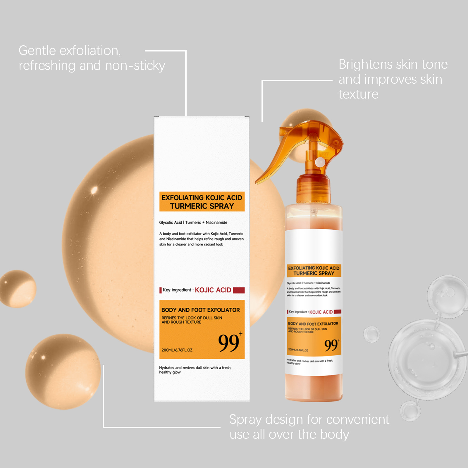Спрей для ухода с койевой кисл – обзор и цена Turmeric