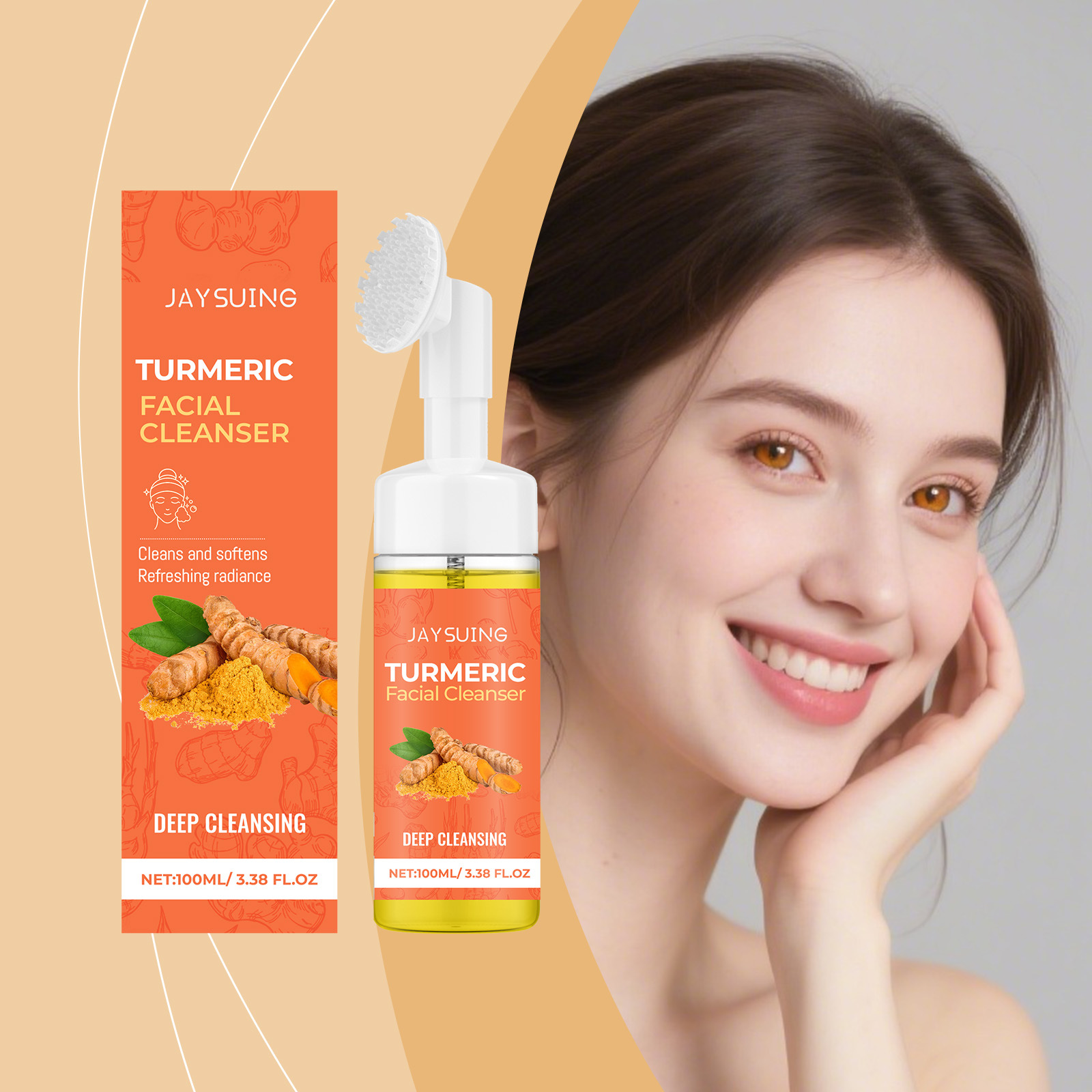 Очищающий мусс с куркумой, глу – обзор и цена Turmeric
